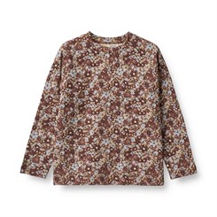 Wheat T-Shirt Thilda LS - Flowers in plenty